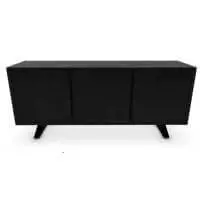 Secret Three Door Sideboard Black